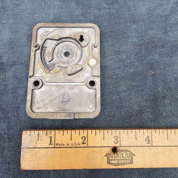 Sargent & Greenleaf Manipulation Proof Safe Lock Backplate S&G 6720 Change Key - Picture 4 of 5